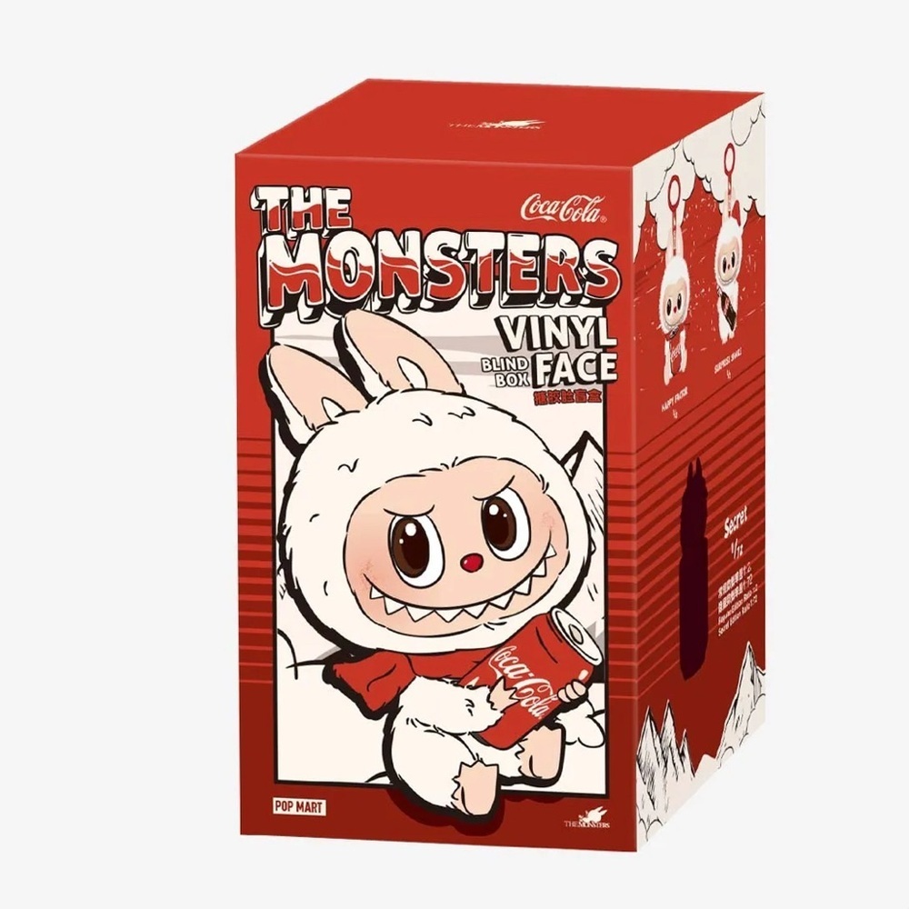 Pop Mart  Labubu Coca-Cola The Monsters Vinyl Face Suprise Shake